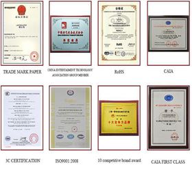 爵士龍榮譽證書2