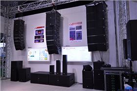 舞臺演出精選雙十寸線陣音箱系統【爵士龍音響】