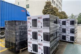 巴西訂單成功發貨,350套有源線陣音響遠銷海外