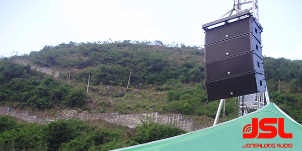 熱銷雙12寸線陣音響助力甘肅定西【爵士龍】