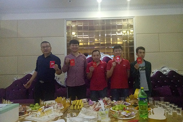 萬(wàn)昌音響11月份員工生日會(huì)