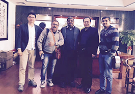 印度客戶直接來廠家采購線陣音響系統 印度客戶直接來廠家采購線陣音響系統